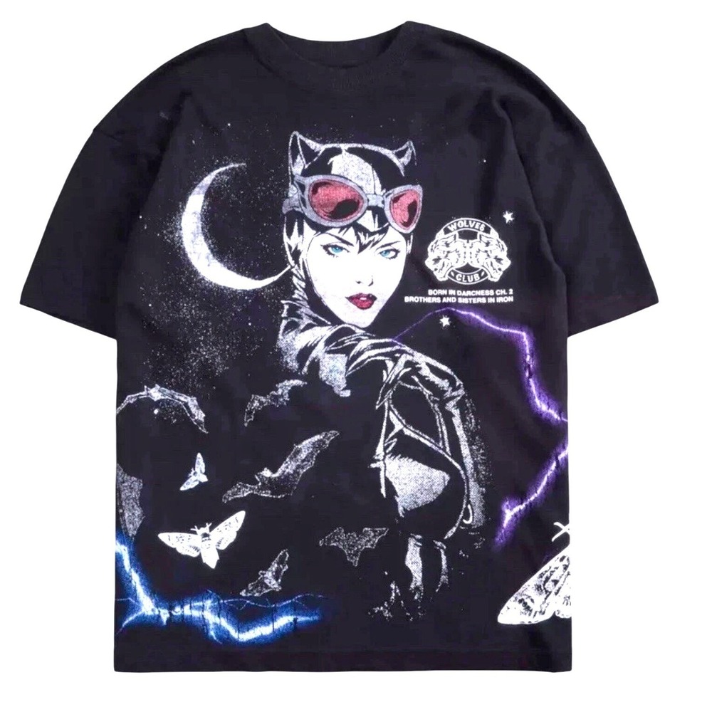 Darc‎ Sport Born in Darcness Ch 2 Catwoman Graphic Tee Black Mens XL New